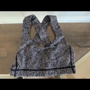 Lululemon Floral All Sport Bra III Size 2